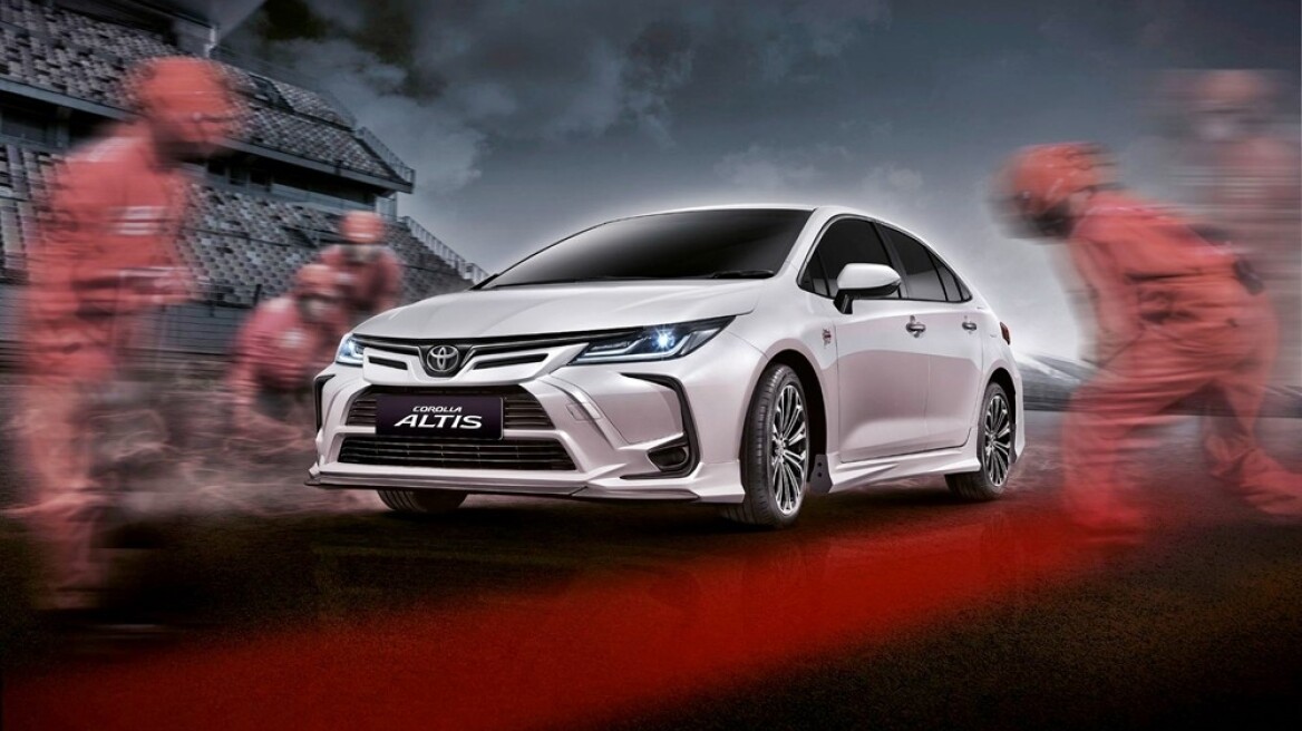 Μία Toyota Corolla με διάσημο κωδικό