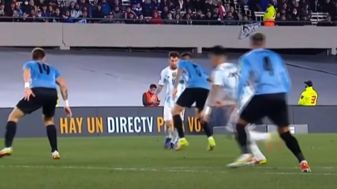 Μέσι: Γκολ δίχως να το θέλει με το εξωτερικό φάλτσο (vid)