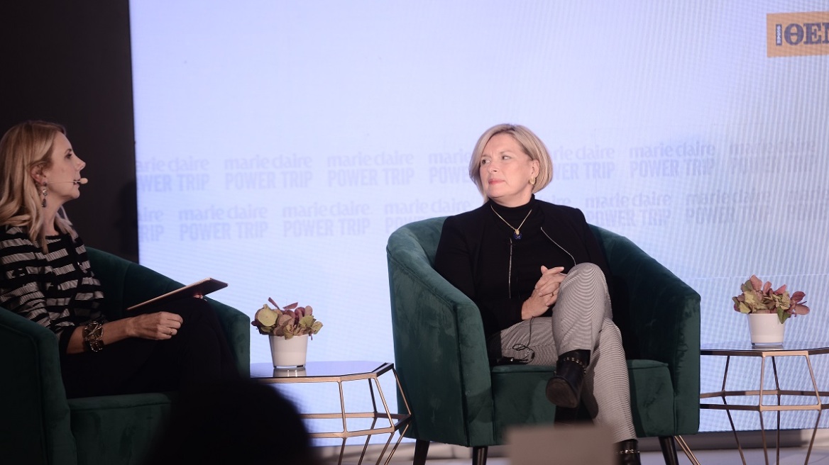 Μίνα Γκάγκα στο 3o Marie Claire Power Trip: «Οι γυναίκες το σκεφτόμαστε περισσότερο προτού αναλάβουμε μια θέση ευθύνης»