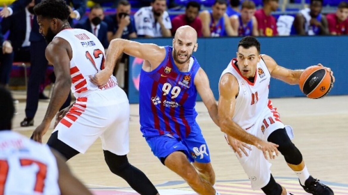 Μπαρτσελόνα - Ολυμπιακός 79-78: Η τελευταία χαμένη επίθεση του Σλούκα