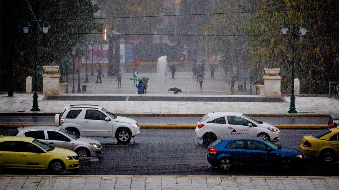Νέο κύμα κακοκαιρίας τις επόμενες ώρες - Πότε θα «χτυπήσει» την Αττική