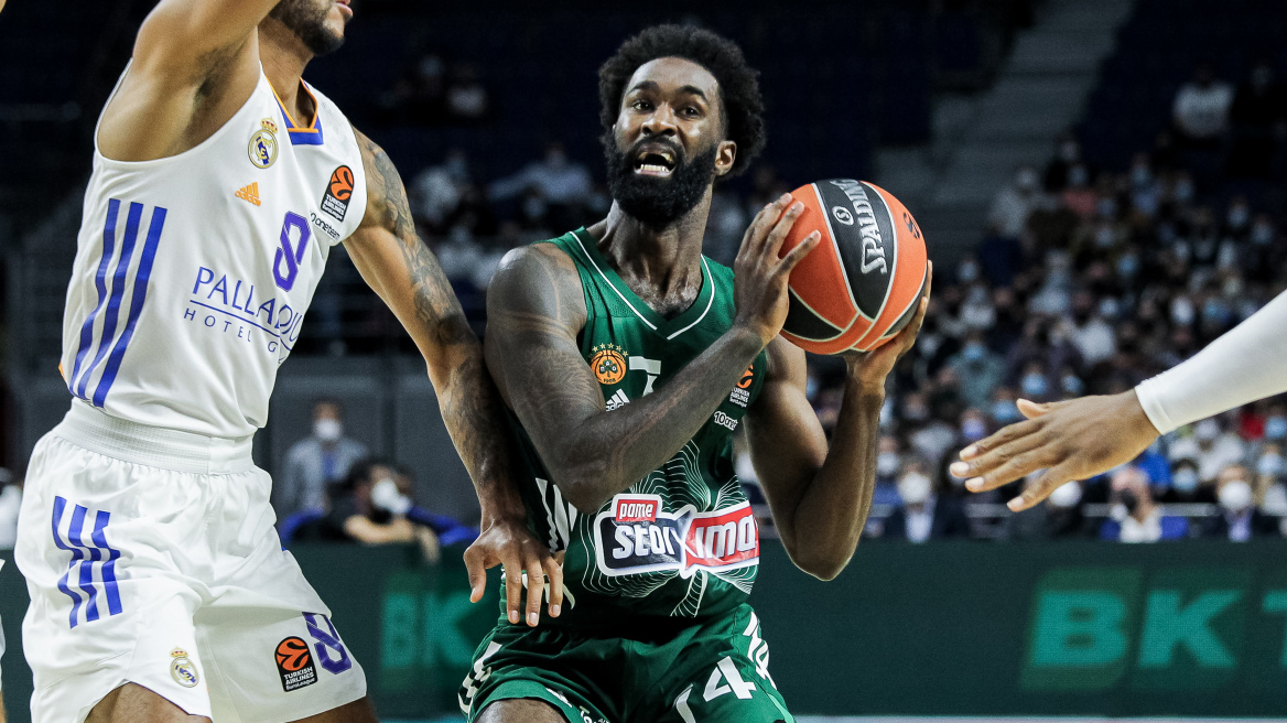 Euroleague, Ρεάλ-Παναθηναϊκός 88-65: Αξιοπρεπής για τρεις περιόδους, κατέρρευσε στην τέταρτη