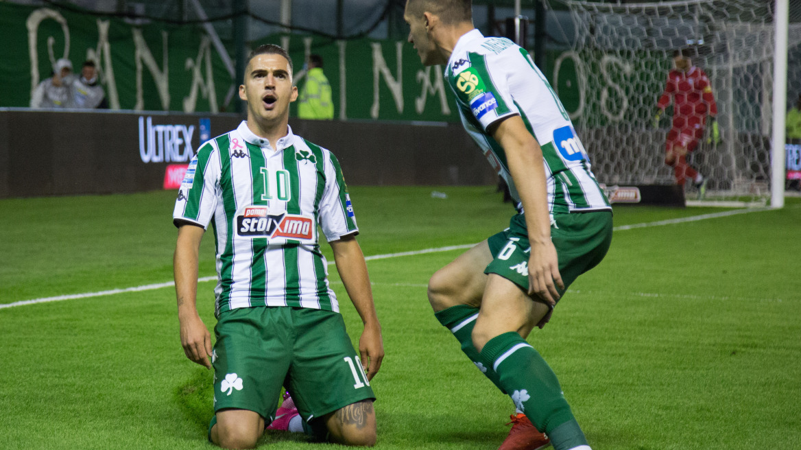 Super League 1, Παναθηναϊκός-Ιωνικός 4-1: Πάρτι με πρωταγωνιστή τον Καρλίτος - Δείτε τα γκολ