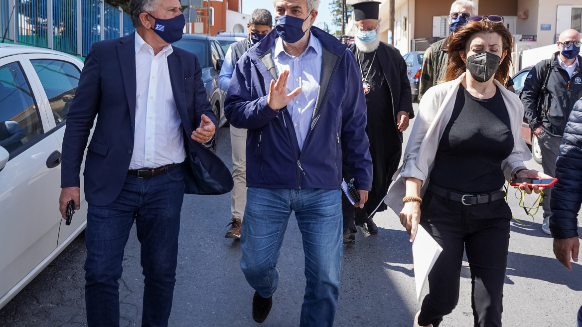 Κακοκαιρία «Μπάλλος»: Στην Ιθάκη για αυτοψία στις πληγείσες περιοχές ο Στυλιανίδης	