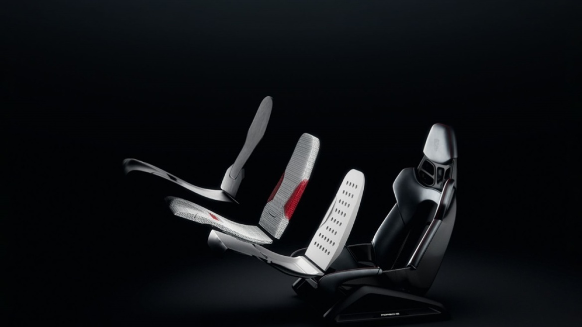 Η Porsche φτιάχνει καθίσματα με 3D εκτύπωση