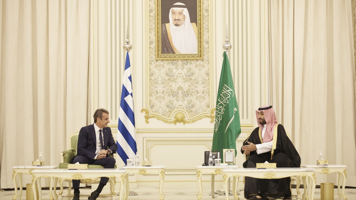 Τηλεφωνική επικοινωνία Μητσοτάκη με τον πρίγκιπα διάδοχο της Σαουδικής Αραβίας