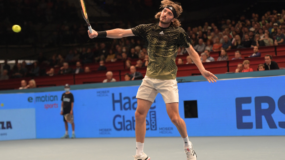 Vienna Open: Στους «16» ο Τσιτσιπάς, δύσκολα 2-0 τον Ντιμιτρόφ