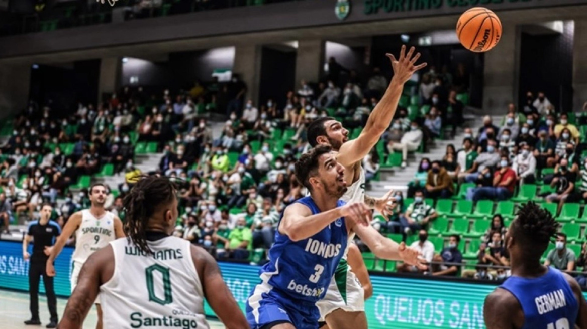 Σπόρτινγκ Λισαβόνας - Ιωνικός 87-54: Κατάρρευση και συντριβή 