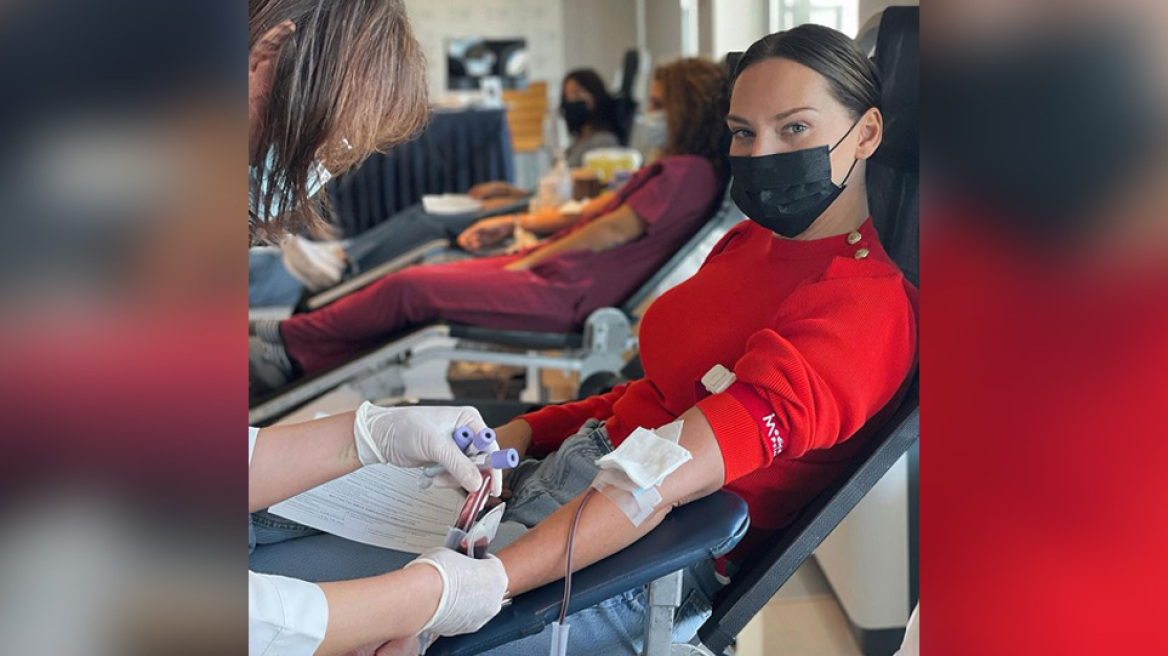 Υβόννη Μπόσνιακ: Γίνε και εσύ εθελοντής αιμοδότης
