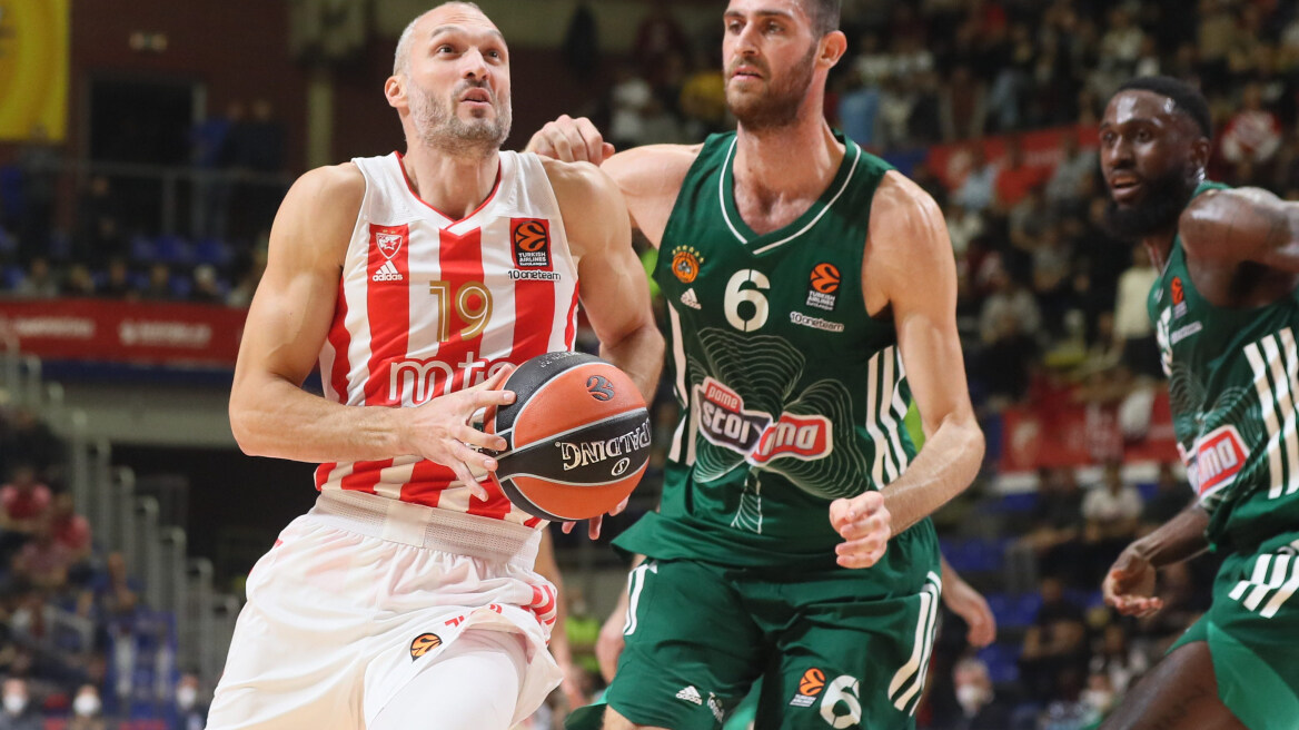 Euroleague, Ερυθρός Αστέρας-Παναθηναϊκός 81-48: Διασυρμός στο Βελιγράδι!