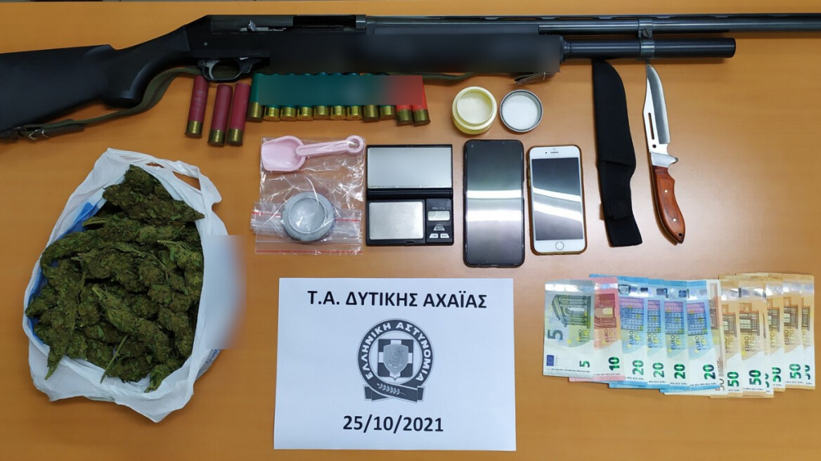 Αχαΐα: Ζευγάρι προμήθευε ναρκωτικά σε 23 χρήστες