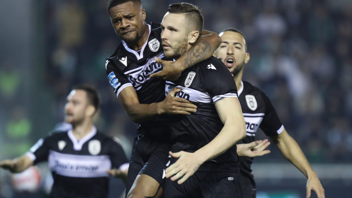 Super League 1, Παναθηναϊκός-ΠΑΟΚ 1-3: Πρώτη άλωση της Λεωφόρου με σφραγίδα Κούρτιτς