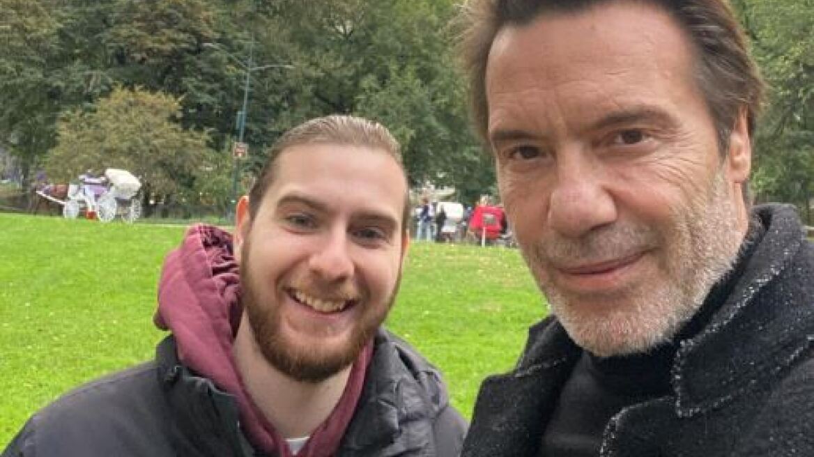 Στη Νέα Υόρκη με τον γιο του ο Στράτος Τζώρτζογλου