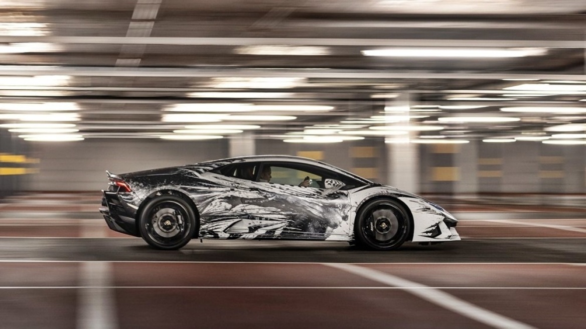 Μια Lamborghini έργο τέχνης