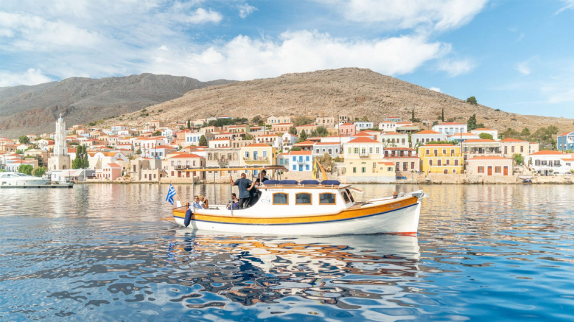 Το ηλεκτροκίνητο καΐκι της Χάλκης