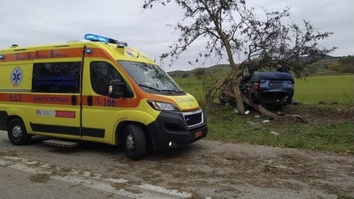 Τροχαίο με έναν νεκρό και τρεις τραυματίες στον Λαγκαδά