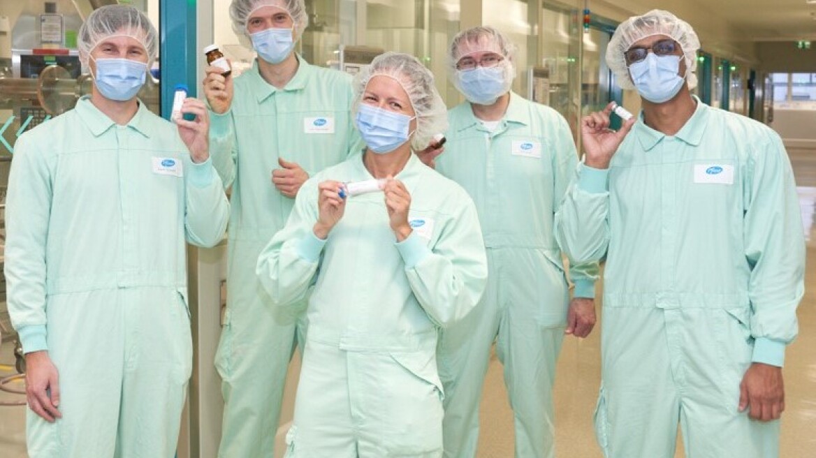 Υπερήφανος ο Μπουρλά για την παρασκευή του χαπιού της Pfizer