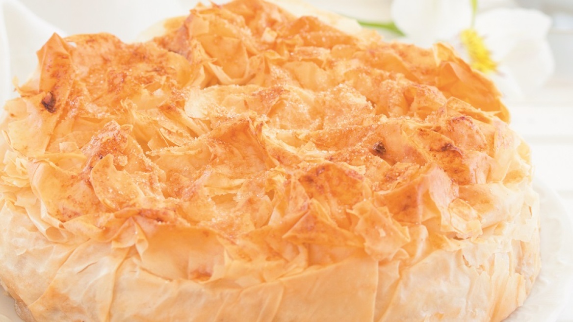 Μηλόπιτα σε φύλλο κρούστας