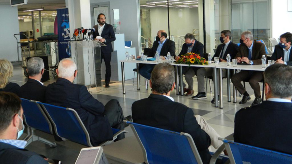 Δίπλα στους σεισμόπληκτους του Αρκαλοχωρίου η SKY express