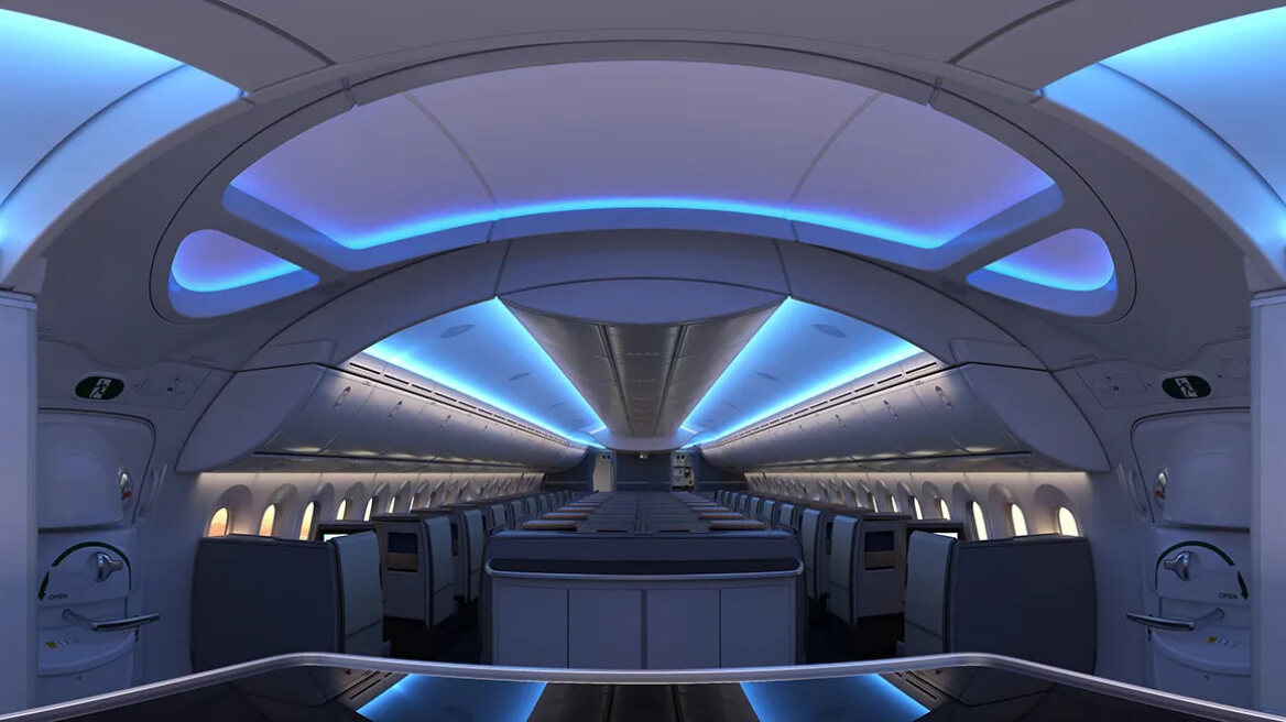 «Τα καθίσματα του μέλλοντος»: Έτσι θα είναι η business class στα αεροσκάφη το 2025