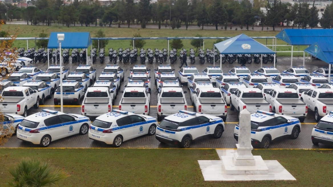 Αστυνομία: Ενίσχυσε τον στόλο της με 280 νέα οχήματα - Δείτε φωτογραφίες