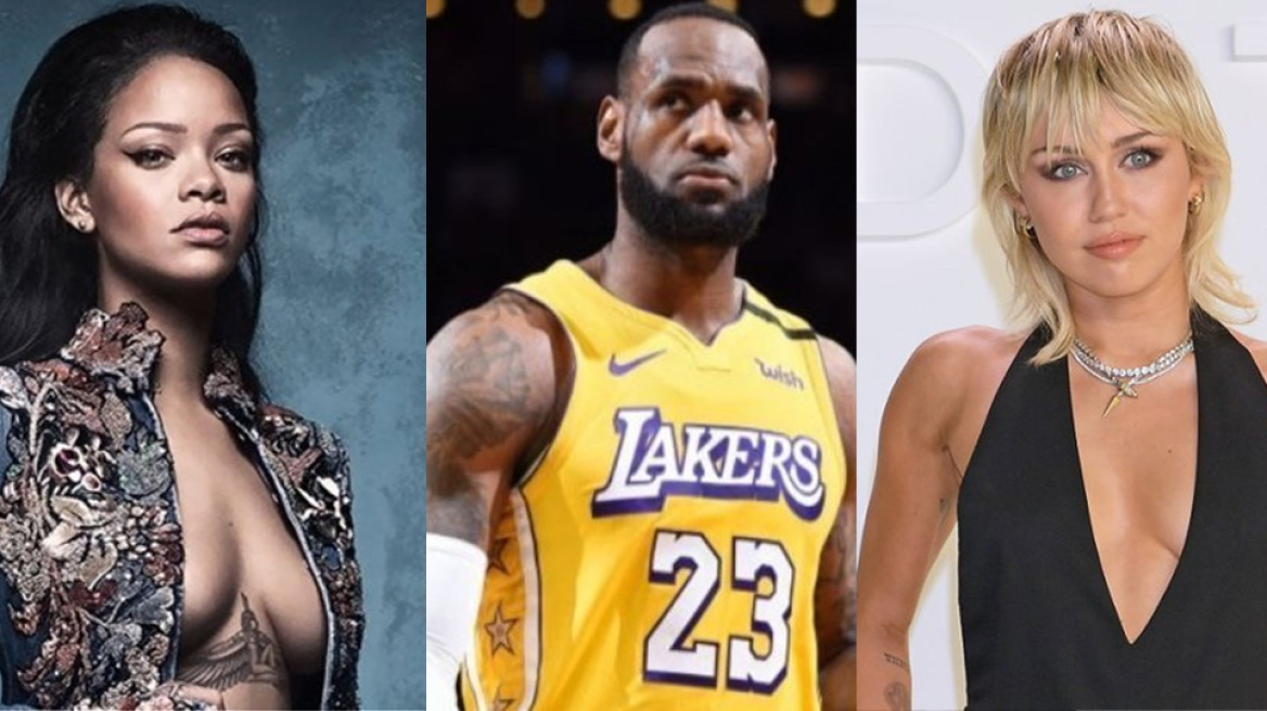 Η Ριάνα, ο Λεμπρόν, η Μάιλι Σάιρους και... οι άλλοι: Οι «30άρηδες» του Forbes μεγάλωσαν και «κολυμπάνε» στο χρήμα