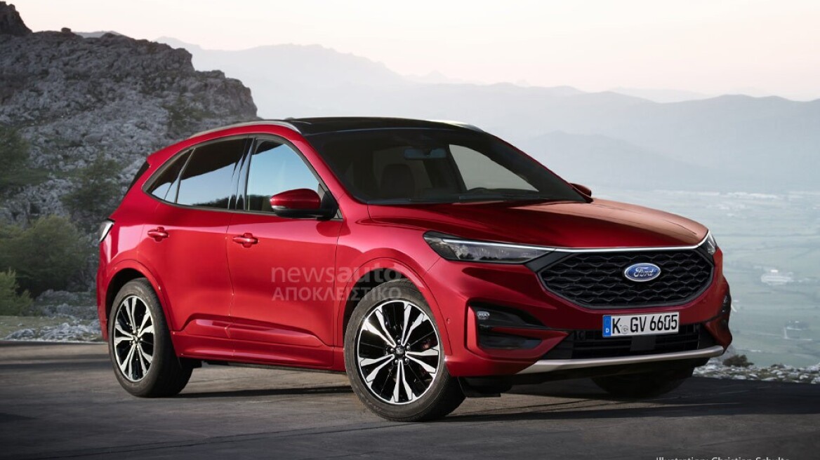 Ιδού το ανανεωμένο Ford Kuga
