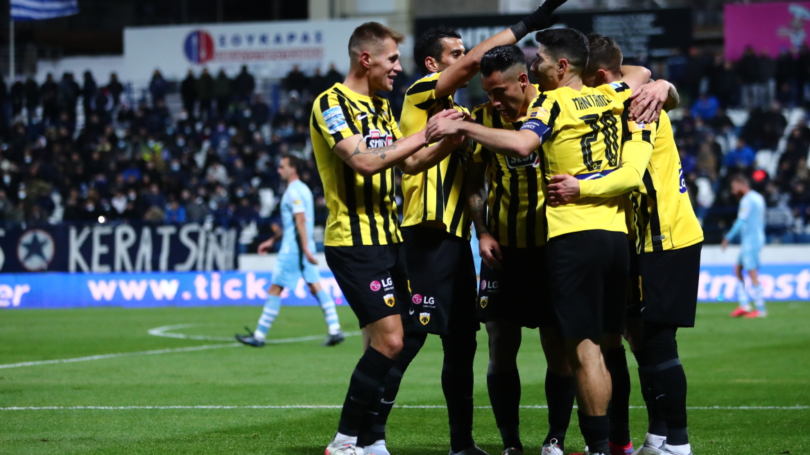 Super League 1, Ιωνικός-ΑΕΚ 0-1:  'Εβαλε ένα, έχασε πολλά - Δείτε το γκολ