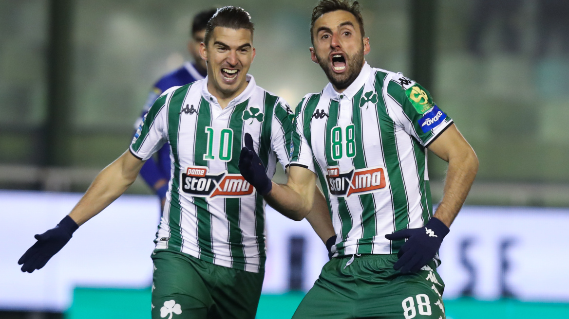 Super League 1, Παναθηναϊκός-ΠΑΣ Γιάννινα 2-0: Ξόρκισε τον δαίμονά του, έκανε άλμα τετράδας - Δείτε τα γκολ