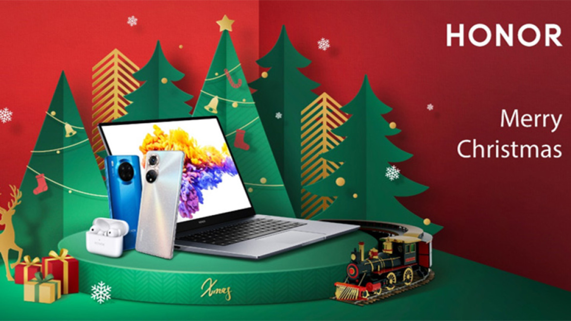 Με γιορτινές προσφορές η HONOR αποχαιρετά το 2021! 