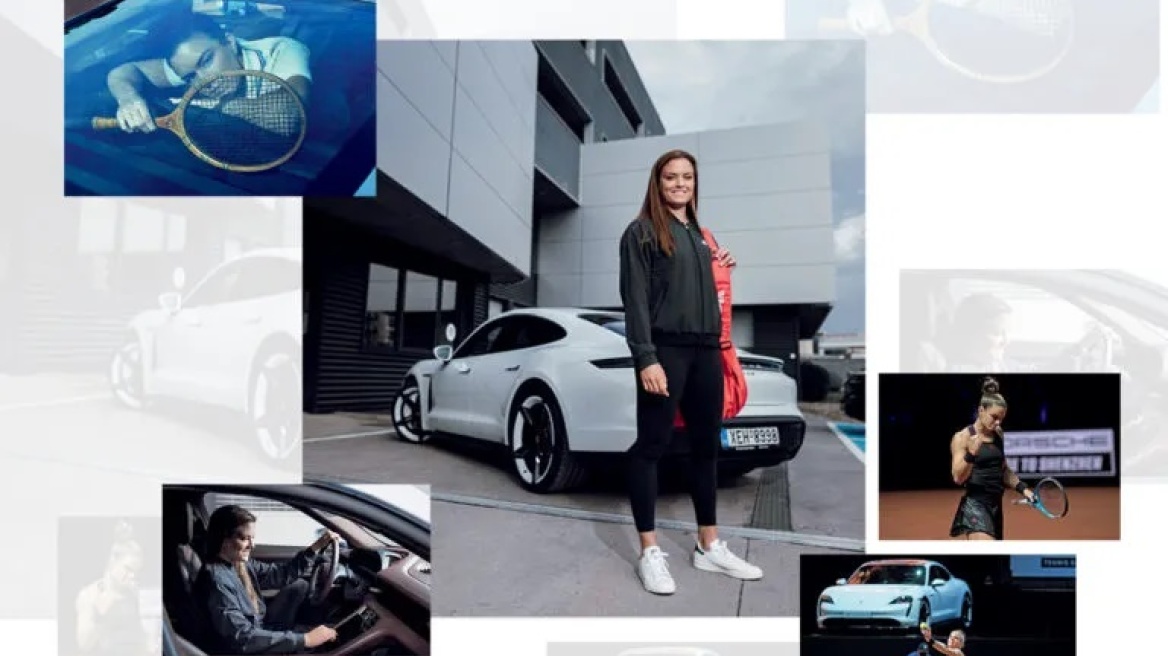 Η Μαρία Σάκκαρη οδηγεί ένα ηλεκτροκίνητο supercar