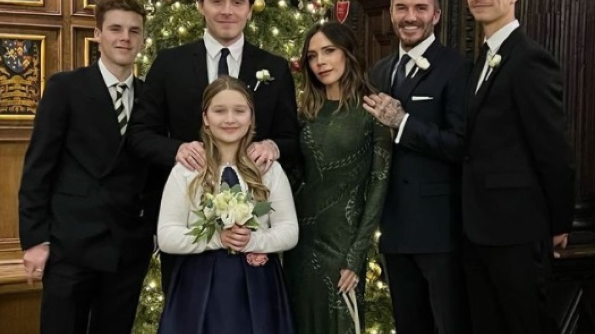 Δείτε για πρώτη φορά όλη την οικογένεια Μπέκαμ μαζί (εικόνα)