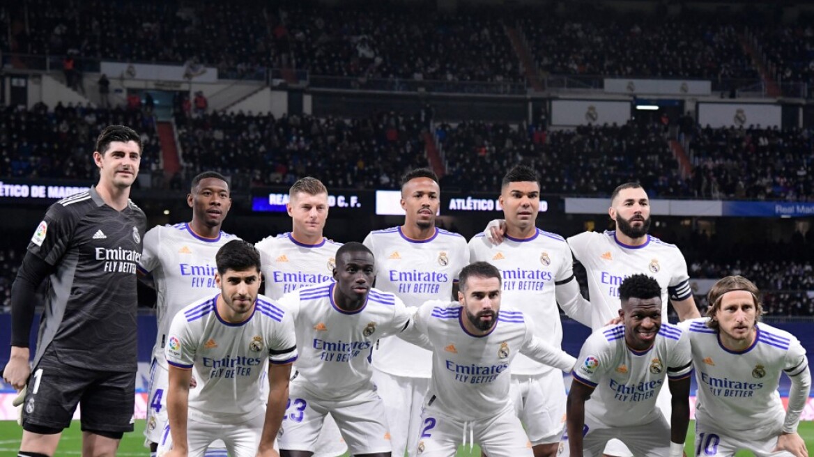 Τέσσερα κρούσματα κορωνοϊού ανακοίνωσε η Ρεάλ Μαδρίτης