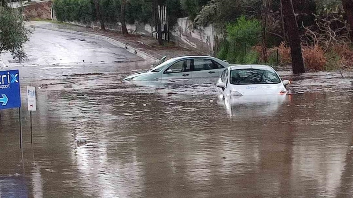 Κύπρος: Σε πορτοκαλί συναγερμό λόγω βροχοπτώσεων - Απεγκλωβισμοί και διασώσεις στη Λευκωσία