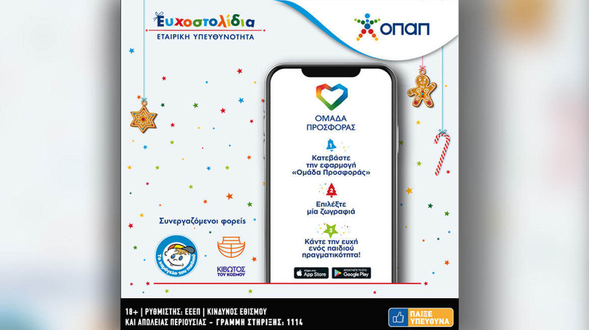 Όλοι χαρίζουμε Ευχοστολίδια και αυτές τις γιορτές