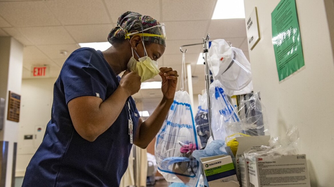 Κορωνοϊός - ΗΠΑ: Ξεπέρασαν τους 100.000 οι ασθενείς με COVID στα νοσοκομεία 