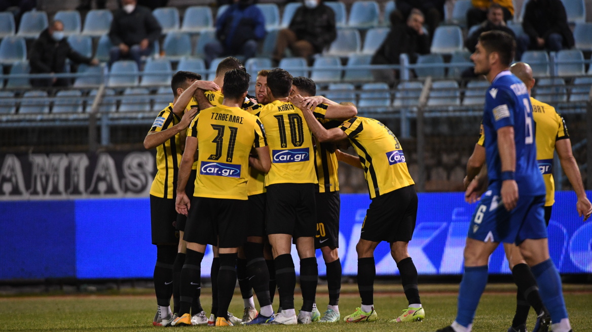 Super League 1, Λαμία-ΑΕΚ 0-2: Ποδαρικό με το δεξί - Δείτε τα γκολ