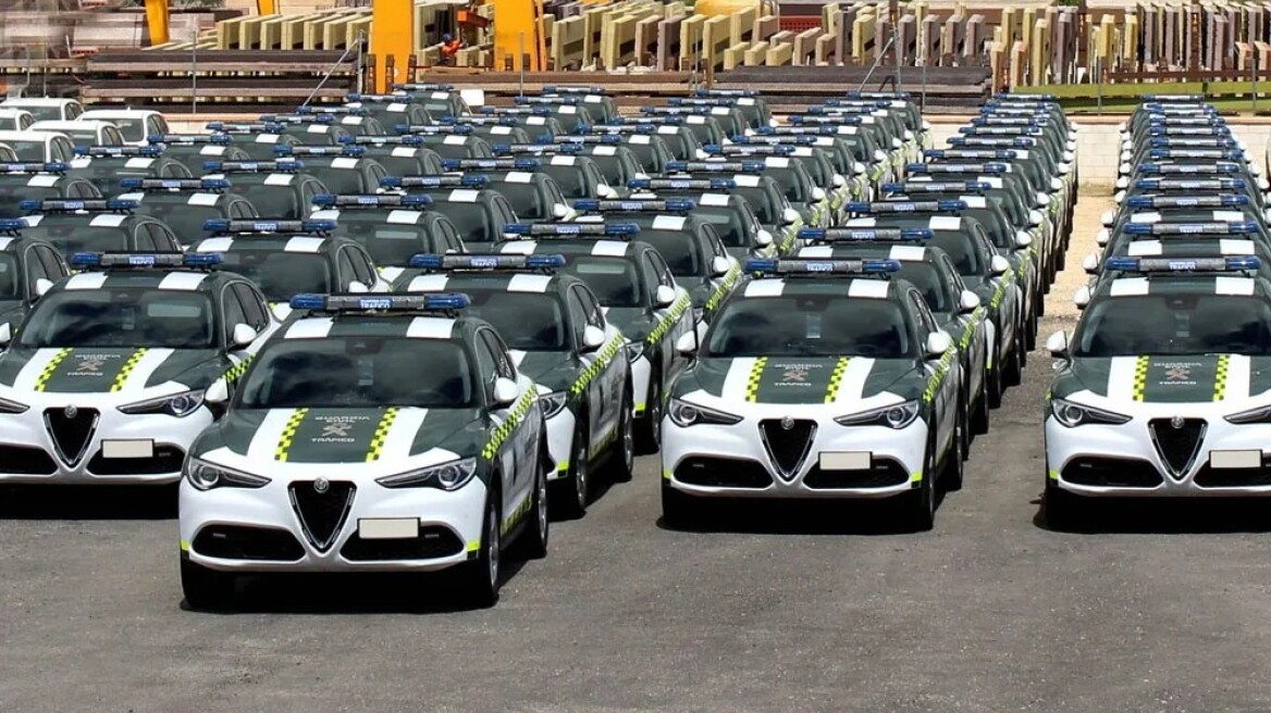H Alfa Romeo Stelvio στην υπηρεσία της ισπανικής αστυνομίας