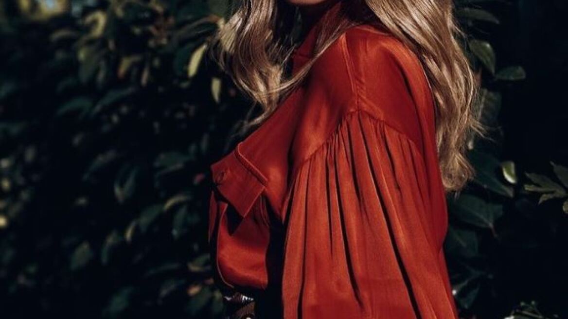 Οικογενειακή απόδραση στον Παρνασσό έκανε η Αθηνά Οικονομάκου