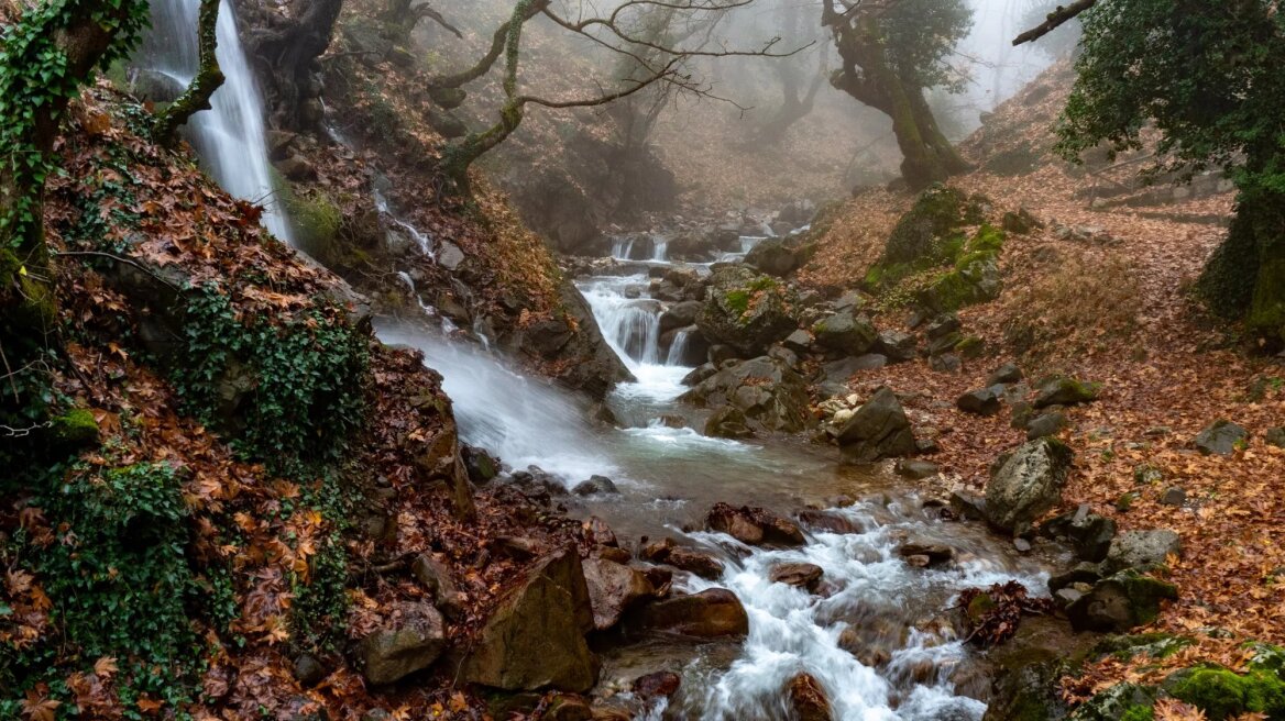 Ανθοχώρι: Ένας μικρός χειμερινός παράδεισος στα Άγραφα