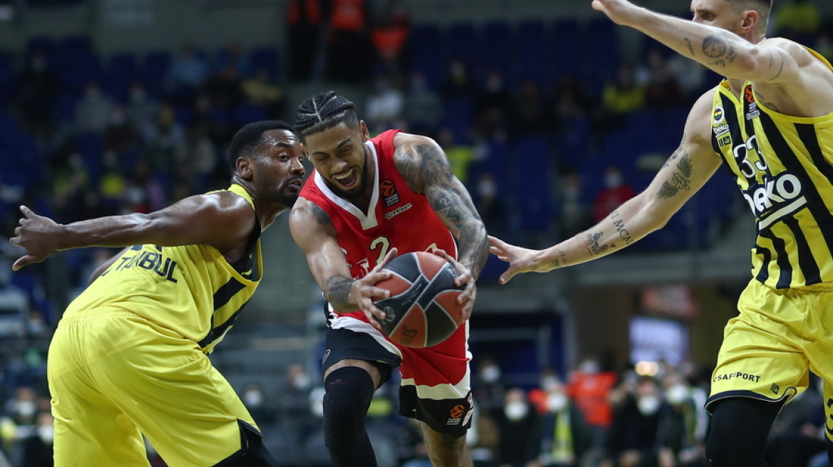 Euroleague,  Φενέρμπαχτσε-Ολυμπιακός 94-80: Πλήρωσε την έλλειψη ρυθμού