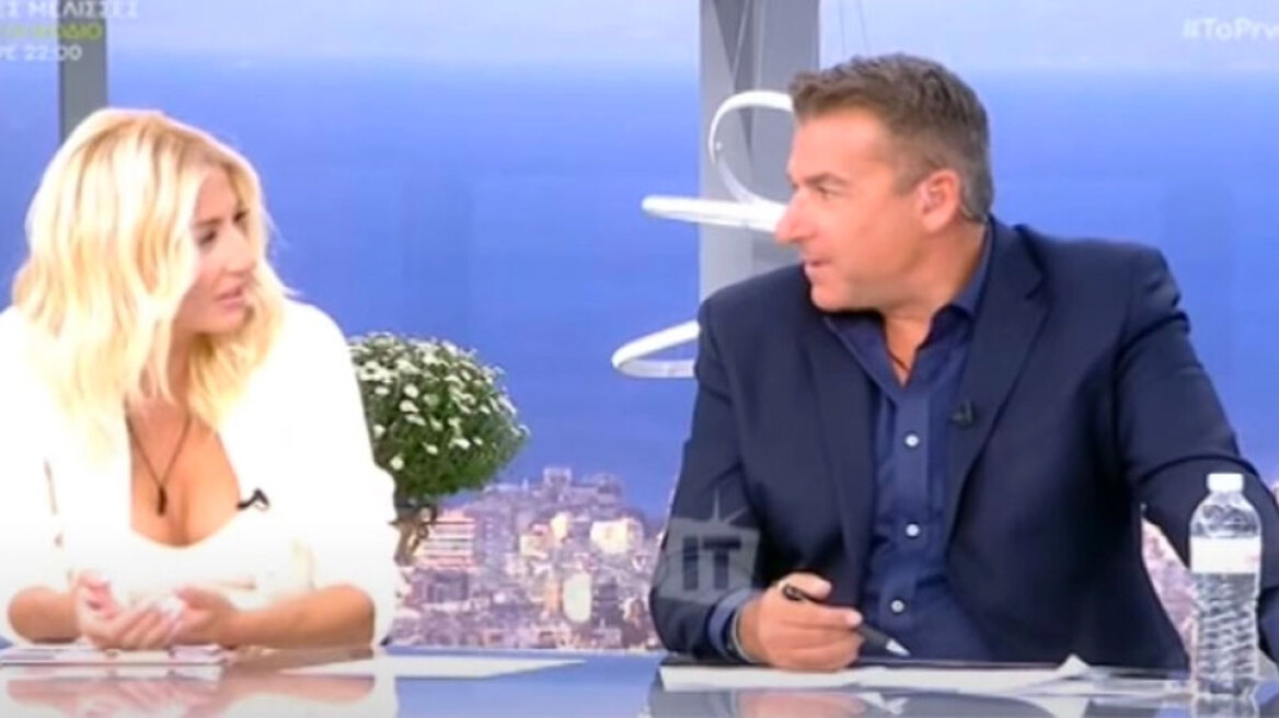 Γιώργος Λιάγκας σε Φαίη Σκορδά: «Δε θα μου απαγορεύσεις να λέω τη γνώμη μου»