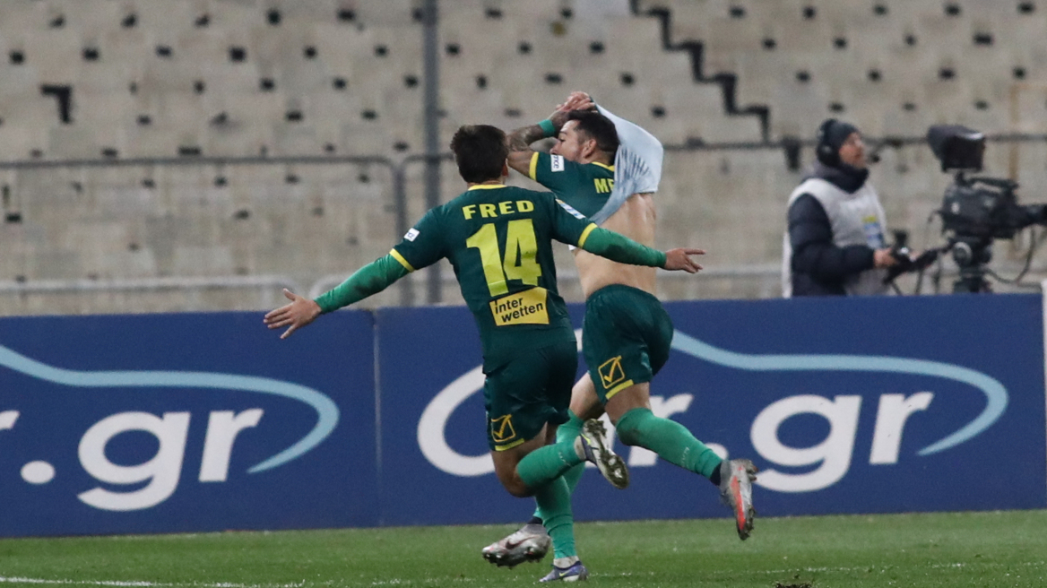 Super League 1, ΑΕΚ - Παναιτωλικός 1-2 : Τα καναρίνια τσάκισαν τον δικέφαλο - Δείτε τα γκολ