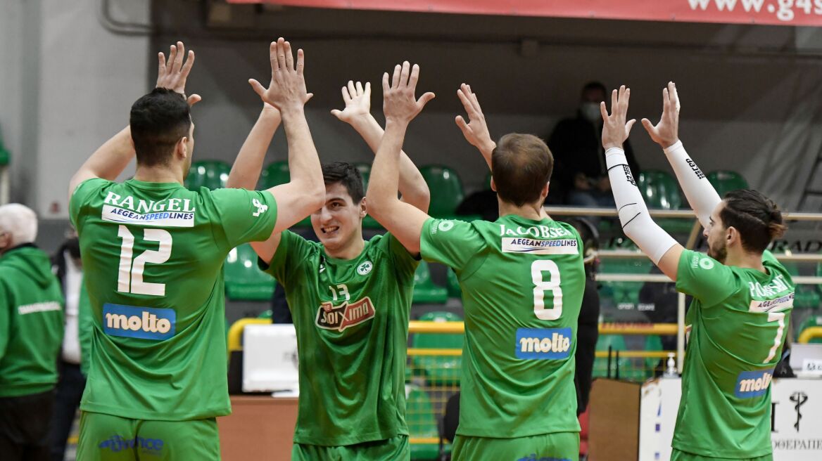  Challenge Cup Βόλεϊ: Στα προημιτελικά ο Παναθηναϊκός 