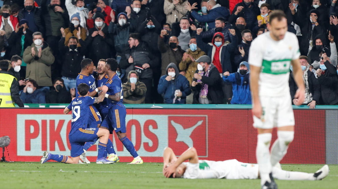 Κύπελλο Ισπανίας: Ο… ξεχασμένος Αζάρ έστειλε την Ρεάλ στους «8» - Δείτε τα γκολ