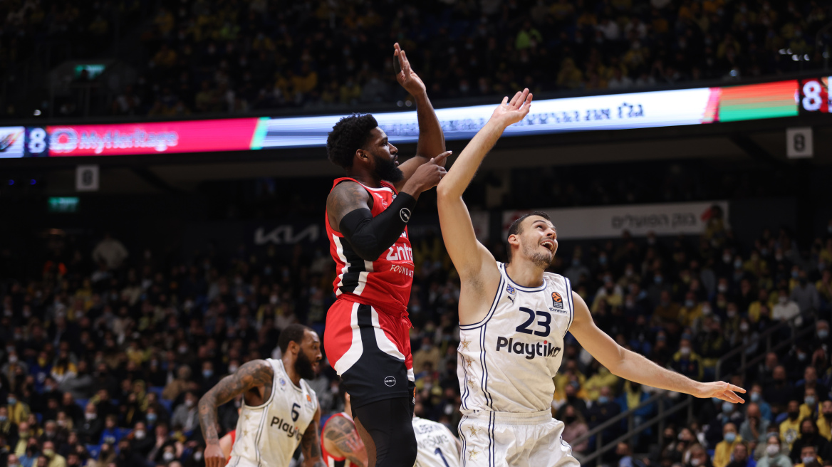 Euroleague, Μακάμπι-Ολυμπιακός 84-69: Ο Ζίζιτς σκότωσε τους ερυθρόλευκους 