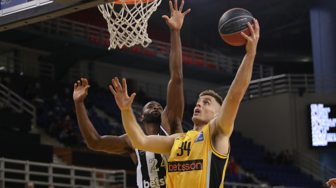 Stoiximan Basket League, ΑΕΚ - ΠΑΟΚ 72-67: Καθάρισε με Χάμερ -Δείτε βίντεο 