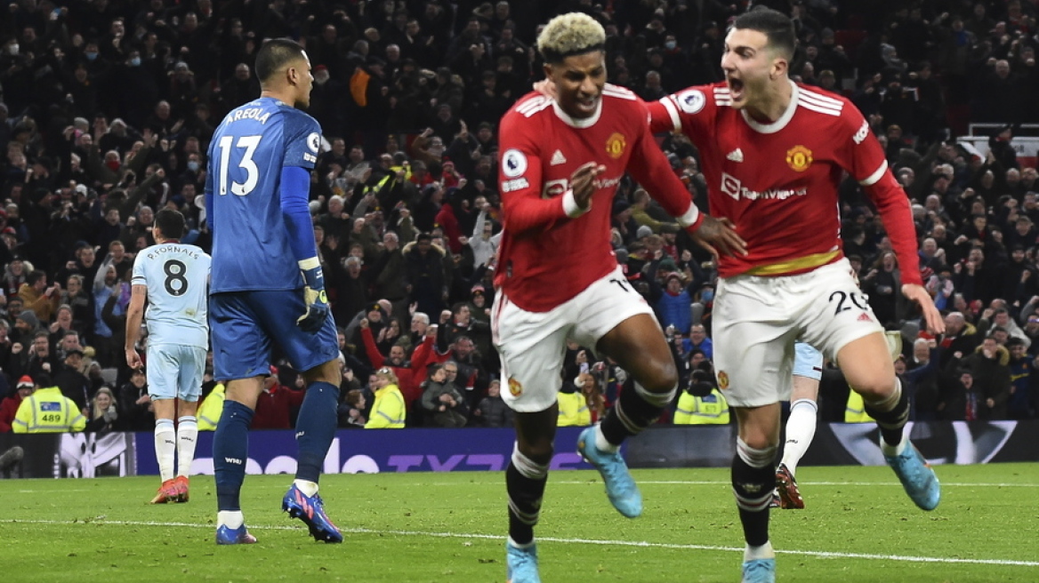 Premier League,  Μάντσεστερ Γιουνάιτεντ - Γουέστ Χαμ 1-0: Ο Ράσφορντ λύτρωσε τους Κόκκινους στο 90+3'! - Δείτε βίντεο 