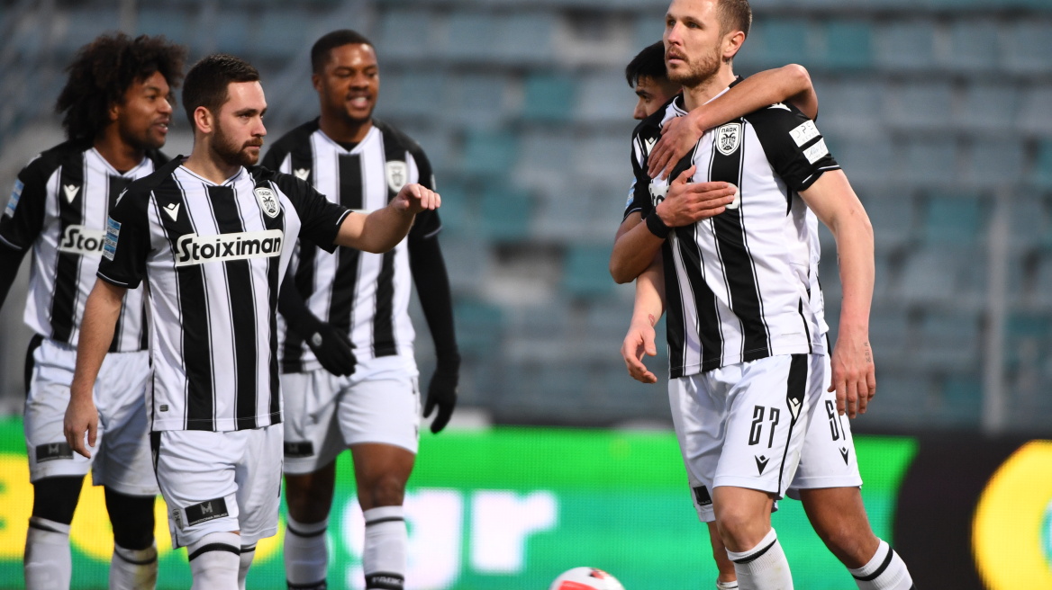 Super League 1, Βόλος-ΠΑΟΚ 0-4: Ντόρτια με γλυκιά γεύση Σάστρε - Δείτε τα γκολ