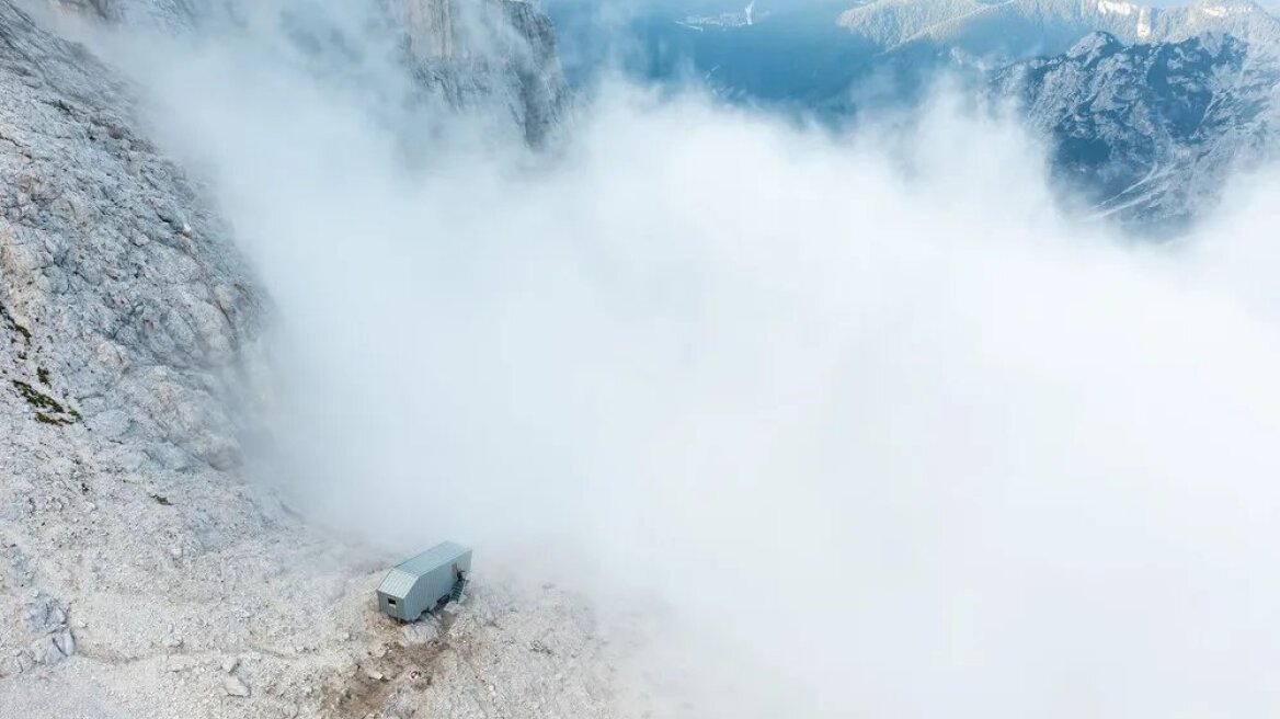 Ένα κατάλυμα στην άκρη του γκρεμού -Ατενίζοντας τους Δολομίτες